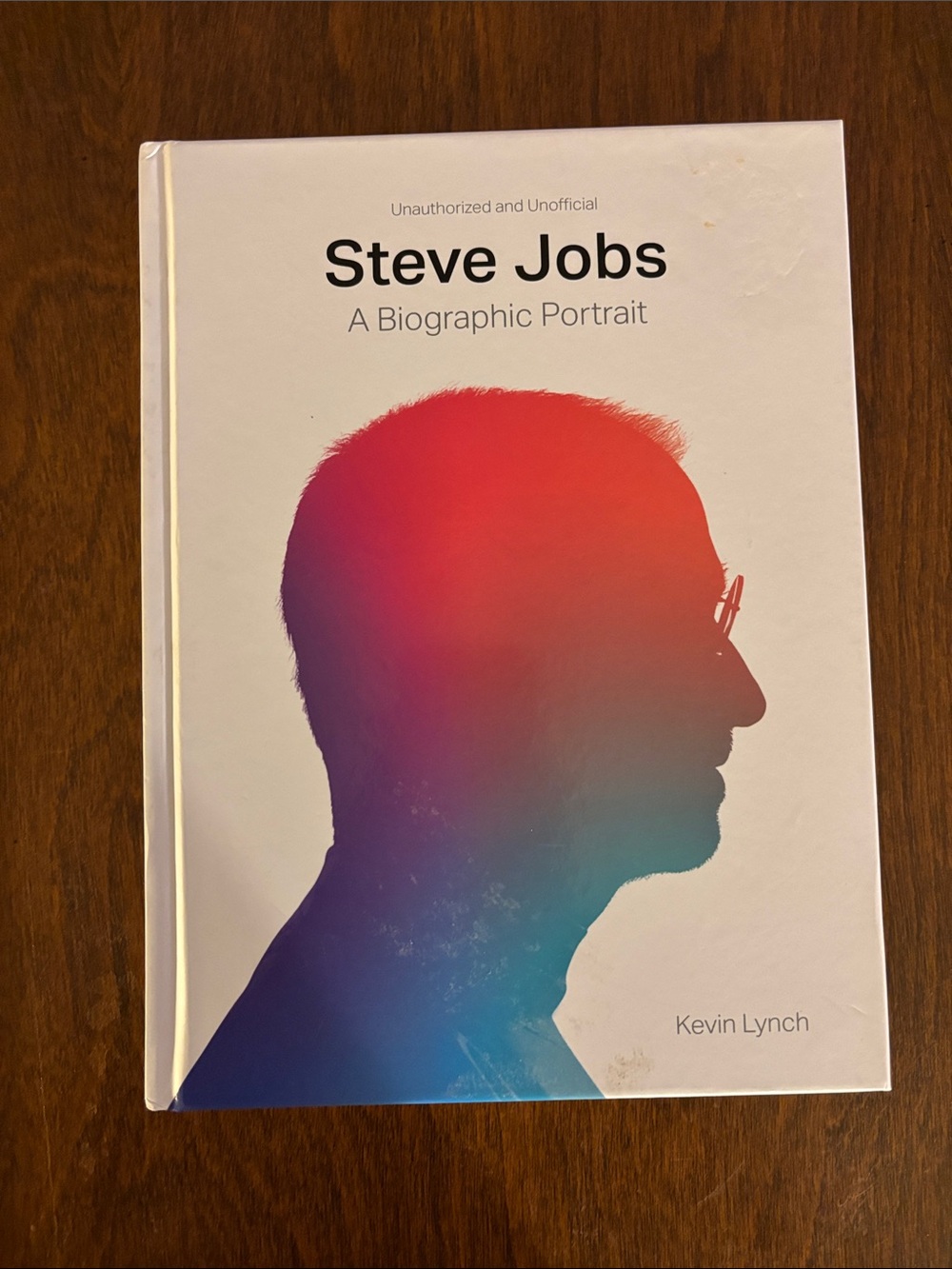 Steve Jobs: A Biographic Portrait - Color Gradient Hardcover